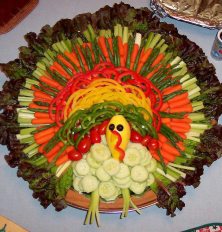 Turkey Veggie Tray